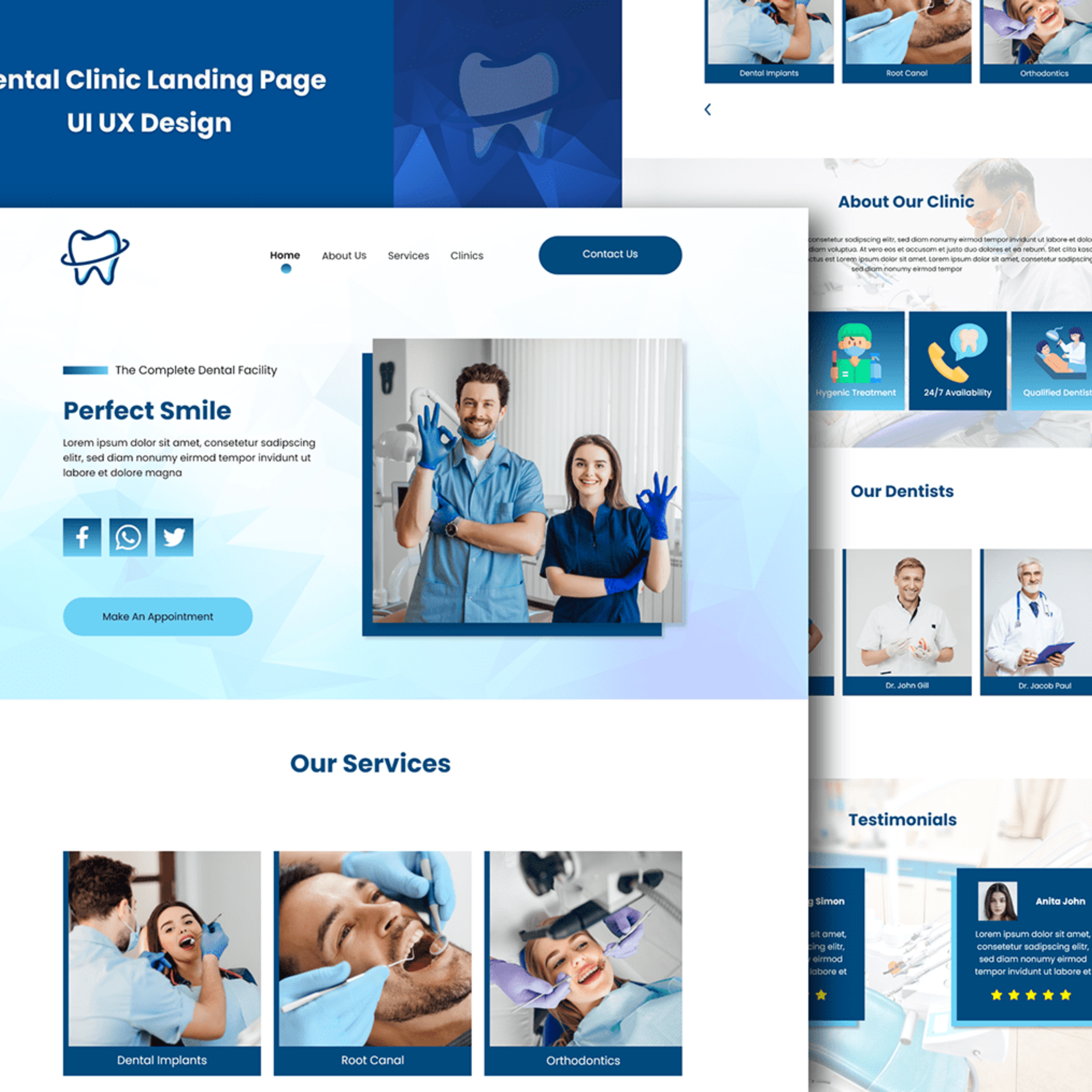 Dental Clinic Website